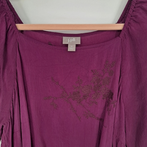 🩵 2/$25 🩵J. Jill Rayon Blouse Size XL - Picture 2 of 10